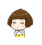 Mommy don't cut my hair！！！！（個別スタンプ：38）