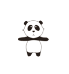 Panda move panda Animated（個別スタンプ：2）