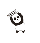 Panda move panda Animated（個別スタンプ：4）