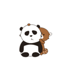 Panda move panda Animated（個別スタンプ：5）