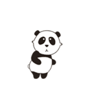 Panda move panda Animated（個別スタンプ：6）