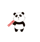 Panda move panda Animated（個別スタンプ：11）