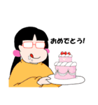 デブ活よし子さん（個別スタンプ：6）