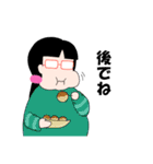 デブ活よし子さん（個別スタンプ：14）