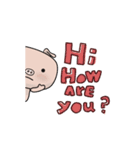 Lonely Piggy（個別スタンプ：1）