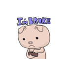 Lonely Piggy（個別スタンプ：6）