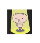Lonely Piggy（個別スタンプ：16）