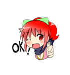 くのいち女の子スタンプ（個別スタンプ：4）
