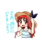 くのいち女の子スタンプ（個別スタンプ：32）