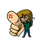 FEEL FREE to get mad（個別スタンプ：9）