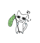 しろねこのあいさつ（個別スタンプ：27）