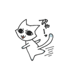 しろねこのあいさつ（個別スタンプ：28）
