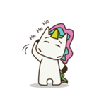 Peni the Rainbow Hair Unicorn（個別スタンプ：11）