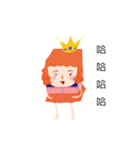 Aluminum foil bag princess（個別スタンプ：4）