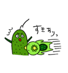 Kappa with Cucumber（個別スタンプ：6）