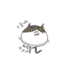 A lazy lazy cat（個別スタンプ：21）