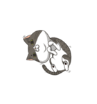 A lazy lazy cat（個別スタンプ：24）