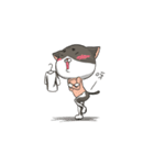 A lazy lazy cat（個別スタンプ：25）