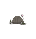 A lazy lazy cat（個別スタンプ：29）