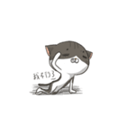 A lazy lazy cat（個別スタンプ：36）