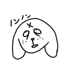 疲れたウサギ（個別スタンプ：16）
