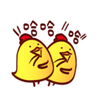 Chicken diary（個別スタンプ：21）