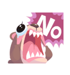 No No Bear（個別スタンプ：3）