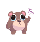 No No Bear（個別スタンプ：4）
