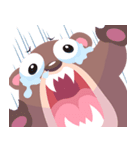 No No Bear（個別スタンプ：8）