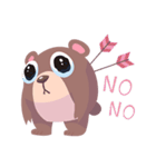 No No Bear（個別スタンプ：9）