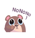 No No Bear（個別スタンプ：15）