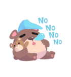 No No Bear（個別スタンプ：23）