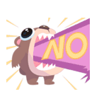 No No Bear（個別スタンプ：32）