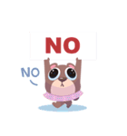 No No Bear（個別スタンプ：39）