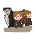 Counter service staff（個別スタンプ：1）