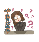 Counter service staff（個別スタンプ：8）