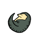Hello pangolin（個別スタンプ：3）