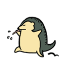 Hello pangolin（個別スタンプ：4）