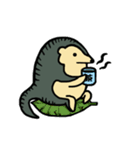 Hello pangolin（個別スタンプ：6）