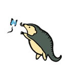 Hello pangolin（個別スタンプ：7）