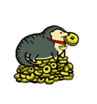 Hello pangolin（個別スタンプ：24）