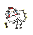 Long chin man（個別スタンプ：13）
