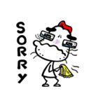 Long chin man（個別スタンプ：35）