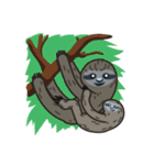 Sloth Bro（個別スタンプ：7）