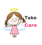 Cute Angel NICOLE:Everyday Blessing[ENG]（個別スタンプ：4）