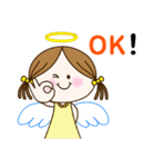 Cute Angel NICOLE:Everyday Blessing[ENG]（個別スタンプ：16）