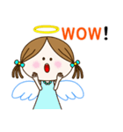 Cute Angel NICOLE:Everyday Blessing[ENG]（個別スタンプ：17）