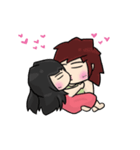 Animated Cute Hui: Sweet lovers 2（個別スタンプ：1）