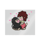 Animated Cute Hui: Sweet lovers 2（個別スタンプ：9）