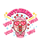 OMPINK : Love Love（個別スタンプ：17）